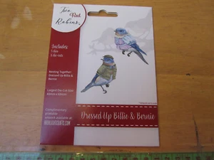 Two Red Robins Dressed Up Billie & Bernie Die Set - Picture 1 of 1