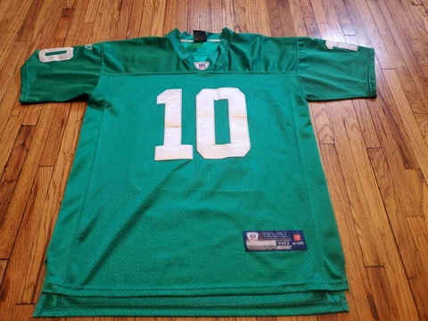Reebok Philadelphia Eagles Reebok DeSean Jackson #10 Green Jesery AS-IS Size 50 Cover