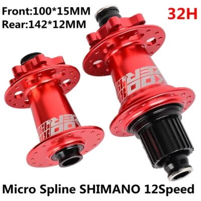 28/32/36Holes Bicycle Hub Disc Brake 6 Palws for K7 M6100 MS Mountain Bike Hub - Image 1 of 4