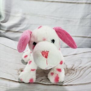 Ganz Webkinz Pink Dalmatian Dog Plush Stuffed Toy 9 Inch HM673 No Code