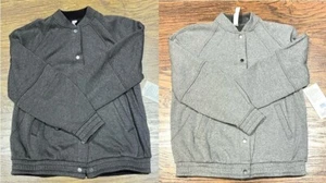 NEU Lululemon Scuba Oversized Varsity Jacke Plüsch 2 Farben Größe XS/S - Bild 1 von 25