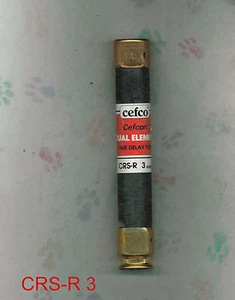 CEFCO CRS-R 3 SICHERUNG CRS-R3 600 VOLT CRSR 3 AMP - Bild 1 von 2