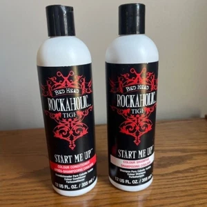 Bed Head Rockaholic TIGI, Start Me Up, Colour Shampoo & Conditioner, 12 oz, USA - Picture 1 of 4
