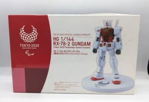 OFFICIAL PARALYMPIC GUNDAM TOKYO 2020 RED MODEL KIT BANDAI HG 1/144 RX-78-2 - Picture 1 of 6