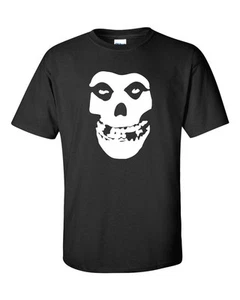 CAMISETA DE HOMBRE HE MISFITS BIG SKULL FACE PUNK ROCK BAND INADAPTADOS 394 - Imagen 1 de 2