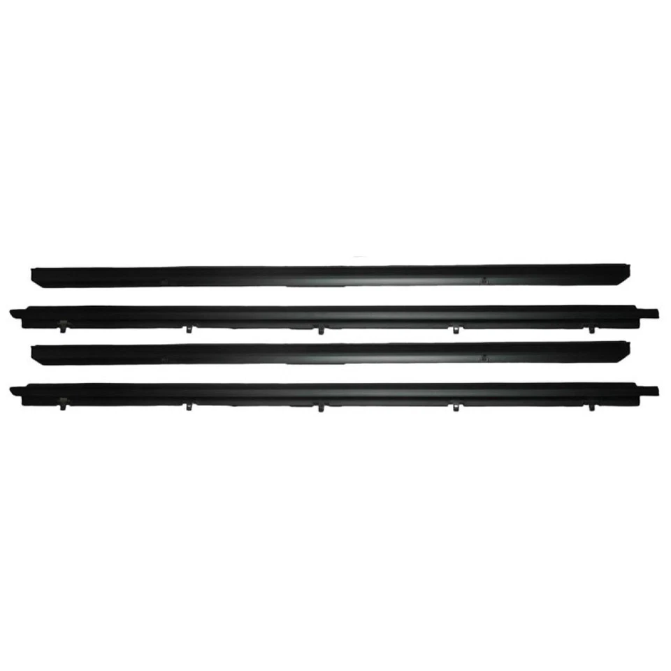 Window Sweep Felts Seals Weatherstrip 4 Piece Kit Set for Chevy GMC S10 Truck - Image 1 of 1