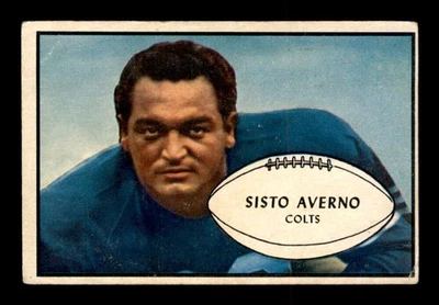 1953 Bowman #8 Sisto Averno RC VG/VGEX X3121903 - Image 1 of 2
