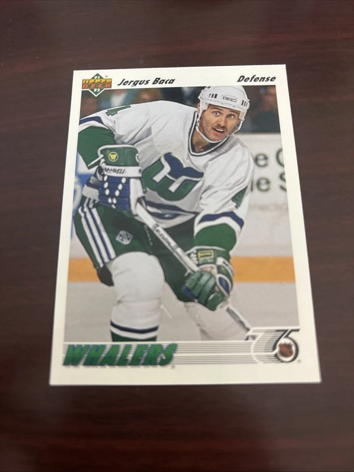 1991-92 Upper Deck - #425 Jergus Baca Hartford Whalers NM-MINT - Image 1 of 1