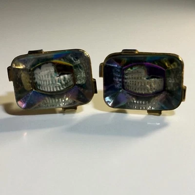 Gemelos Swank Arts of the World Roma Coliseo Intaglio Vintage Tono Dorado Foto 1 de 4