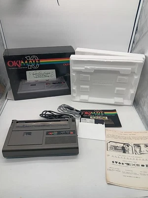 VINTAGE OKIDATA OKIMATE 10 PRINTER Tested CIB - Image 1 of 4