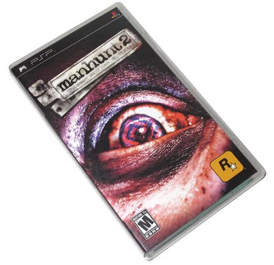 Manhunt 2 (Sony PSP, PlayStation Portable, 2007) Near Mint - CIB Complete TESTED - Image 1 of 4