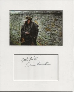 Simon Meacock Outlander signed original authentic Autogramm Unterschrift UACC RD COA - Bild 1 von 1