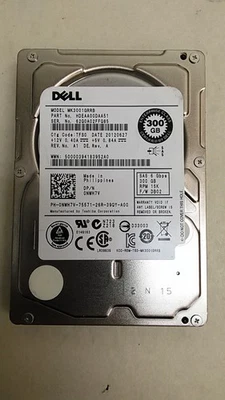 Lot of 2 Toshiba Dell MK3001GRRB  300GB 2.5" SAS 2 Enterprise Hard Drive - Image 1 of 3