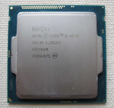 Intel Core i5-4570 (Haswell) 3.20GHz Socket 1150 Quad-Core Processor Only - Image 1 of 3