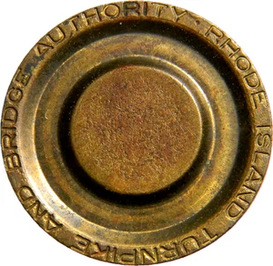 Rhode Island, 1971 Newport Bridge Token (04300) - Imagen 1 de 3