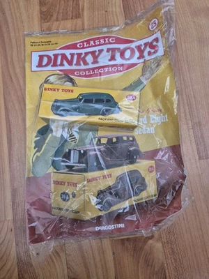 Collezione Classic Dinky Toys 39A Packard Eight Sedan Auto DeAgostini + Mag #25 - Immagine 1 di 3