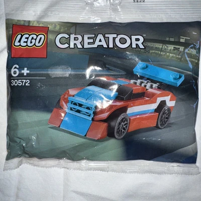 LEGO CREATOR: Race Car (30572) 68 Pieces 2019 Red White Blue - Image 1 of 4