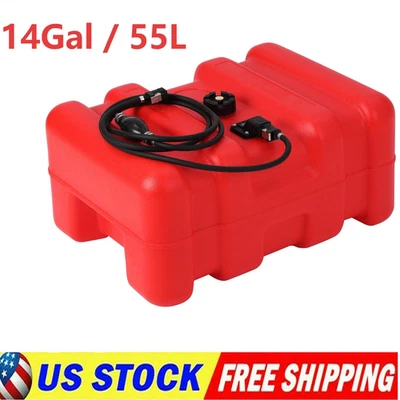 6 Gallon 24L Portable Marine Tank External Fuel Tank Outboard Boat Motor Gas Foto 1 de 4