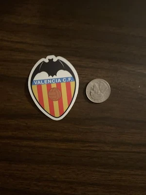 Calcomanía adhesiva premium logotipo del equipo de fútbol Valencia 2,5 pulgadas La Liga España Foto 1 de 2