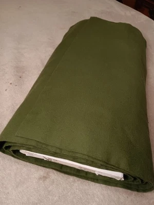 9 Yards Of Classic Felt Fabric -Jungle GREEN- 41,5" Wide -100% Cotton - Image 1 of 4