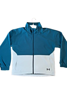 Under Armour Loose Storm Full Zip Woven Jacket Pockets 1370738-716 Gr. XS NEU - Bild 1 von 8