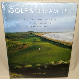 GOLFS DREAM 18s: Fantasy Courses 300 Holes Around The World DavidBarrett SEALED - Imagen 1 de 5