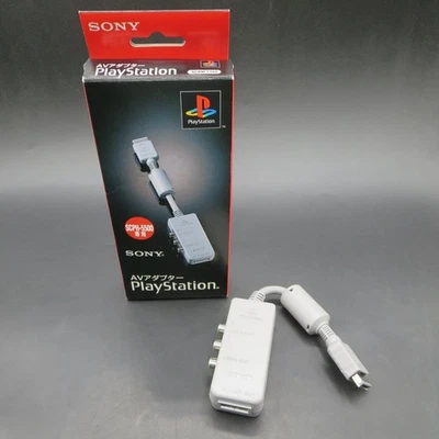 PS1 Official AV Adapter SCPH 1160 Boxed Genuine for PlayStation 1 Korea Made - Image 1 of 4