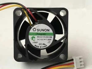 SUNON MB40201VX-0000-G99 DC12V 1.38W 4020 4CM Fan NEW - Afbeelding 1 van 3
