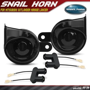 2Pcs Snail Horn for Mitsubishi Outlander Mirage Lancer Eclipse Galant Endeavor - Picture 1 of 9