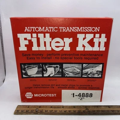 Napa Automatic Transmission Filter Kit 1-4888Z Microtest Sealed NOS - Image 1 of 2