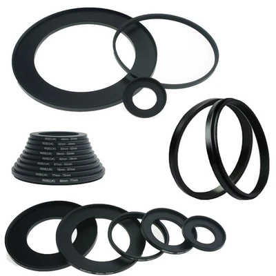 Step Up Ring Filter Adapter 27-28mm 27-30mm 27-37/46/49/52/55MM for Camera filte - Image 1 of 4
