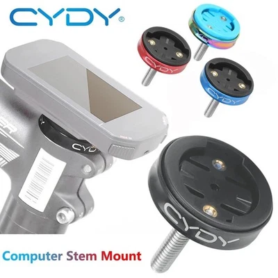 CYDY Bike Computer Mount Garmin Bryton Wahoo XOSS IGPSPORT Holder CNC Alloy - Image 1 of 4