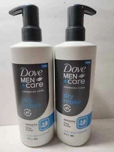 Dove Herren + Advanced Care TROCKENE REPARATUR Gesichts- & Körperreiniger mit Sheabutter 2-16,9 oz - Bild 1 von 1