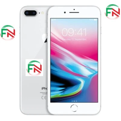 APPLE IPHONE 8 PLUS 64 GB GARANZIA 12 MESI  APPLE SILVER - Immagine 1 di 2