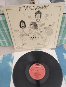 The Who - The Who By Numbers 1975 – Netherlands LP Numbered NEAR MINT Vinyl - Picture 1 of 5