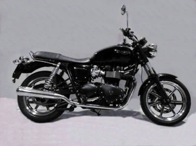 Выхлопная система Triumph Bonneville T100 2007-2014 Duel Silmotor Slipon Mega Road  - Изображение 1 из 2