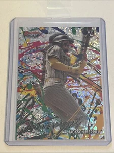 2024 Bowman Best MLB Jackson Merrill Showpieces Mini Diamond (RC) #BS-8 SP - Picture 1 of 2