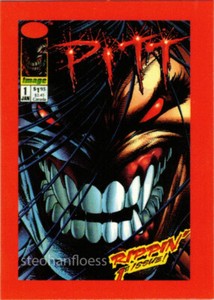 1993 PITT Promo Card Serial #'d 0297 of 9999 Dale Keown #501 Keown's