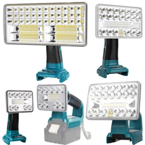 40W 18W 9W Handheld Flashlight Cordless LED Work Light for Makita 18V Batteries - Picture 1 of 17
