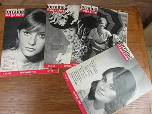 Revue ancienne LORRAINE MAGAZINE / 4 Nos 91-92-94-96 ANNEE 1962-1963 - Foto 1 di 1
