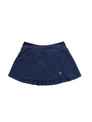 Saia plissada feminina Lija tênis golfe tamanho G azul - Imagem 1 de 4