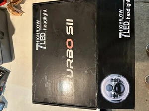High/Low LED Headlight 7in Turbo SII | NEW - Picture 1 of 8