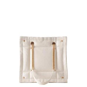 NEW Borbonese - Reverse Medium Chantilly Cream Shoulder Bag - 924674F29 - CHANTI - Picture 1 of 4