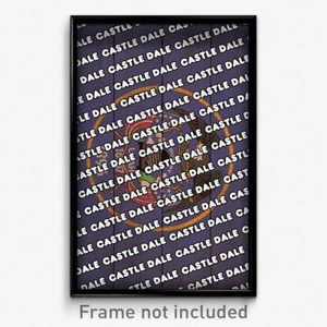 Castle Dale Utah Poster (UT City Souvenir 11x17 Town Print) - Picture 1 of 1