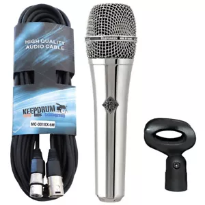 Micrófono Telefunken M80 Chrome + Cable XLR - Imagen 1 de 5