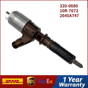 320-0680 10R-7672 2645A747 Fuel Injector For Caterpillar CAT PERKINS C4.4 C6.6 - Picture 1 of 8