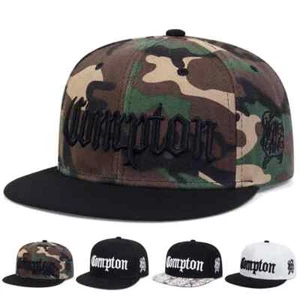 Unisex Compton Stickerei Baseball Hüte Sommer Outdoor verstellbar Freizeit Caps - Bild 1 von 28