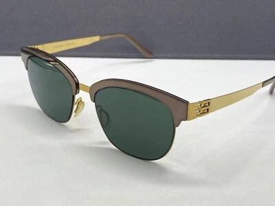 Prodesign Sunglasses Women Gold Square Rectangular 8113 Screwless - Image 1 of 4