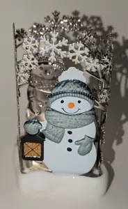 BATH & BODY WORKS FIOCCO DI NEVE ALBERI PUPAZZO DI NEVE CON LANTERNA MANO PORTASAPONE - Foto 1 di 11