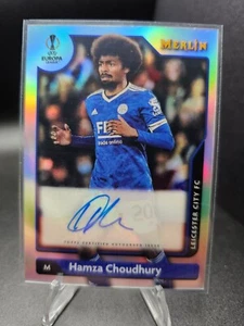 2021-22 Topps Merlin UCC Hamza Choudhury Auto Silver #A-HC - Picture 1 of 2